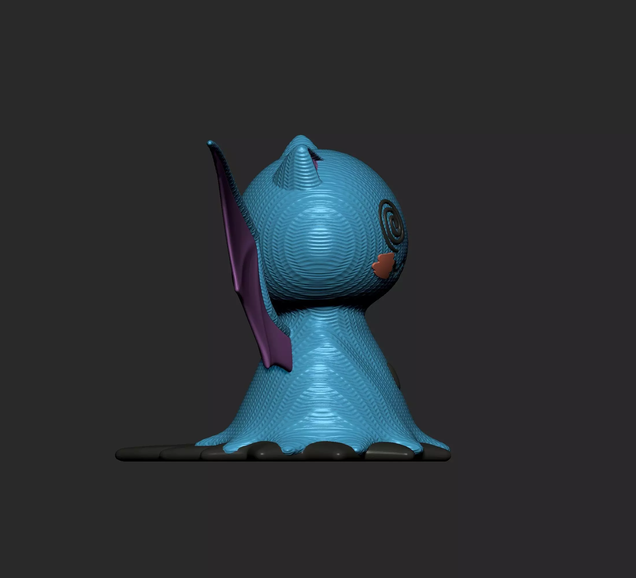 Pokemon - Mimikyu Zubat Golbat and Crobat 3D print model_10