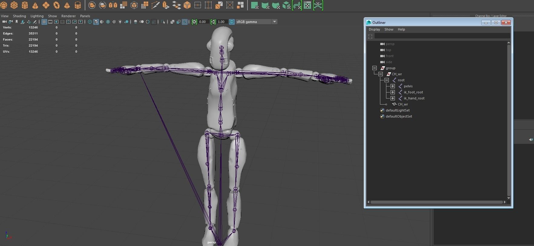 WORKER ROBOT Low-poly 3D model_11