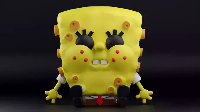 SpongeBob Funko Pop 3D Printable STL and 3MF Files