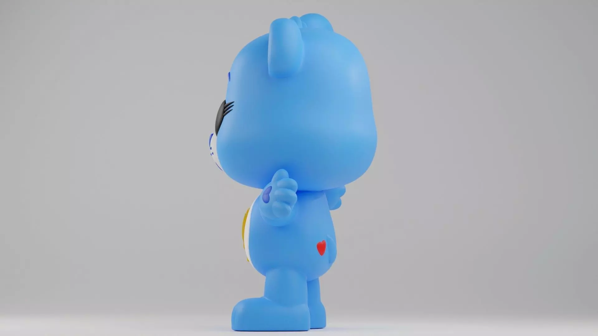 Champ Bear Funko Pop from care bear franchise 3D print model_6