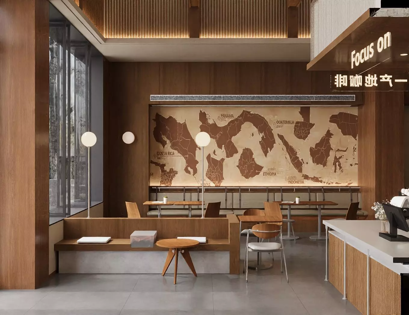 coffee shop 3D model_3