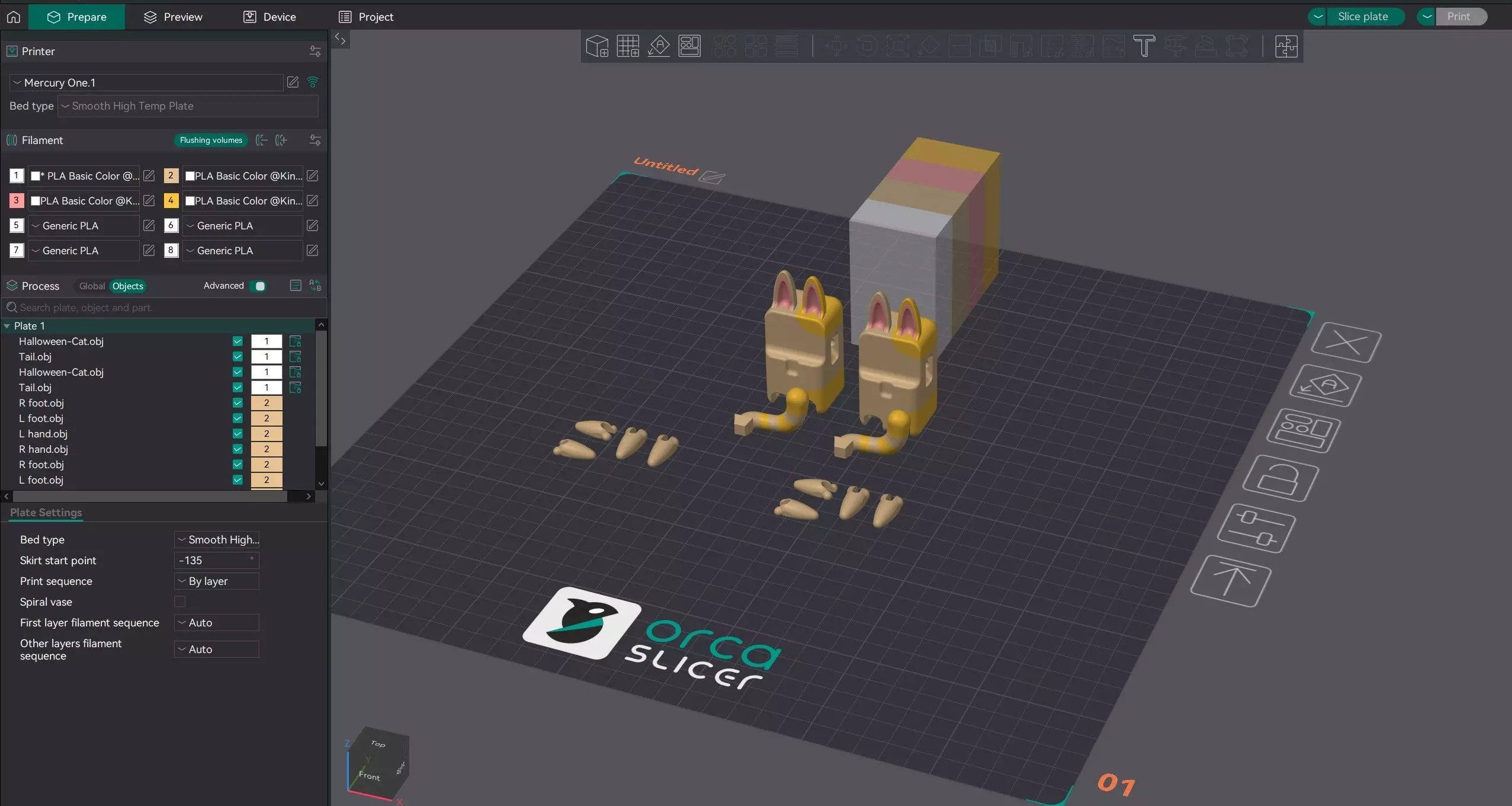 Catty Blockula Free 3D print model_5
