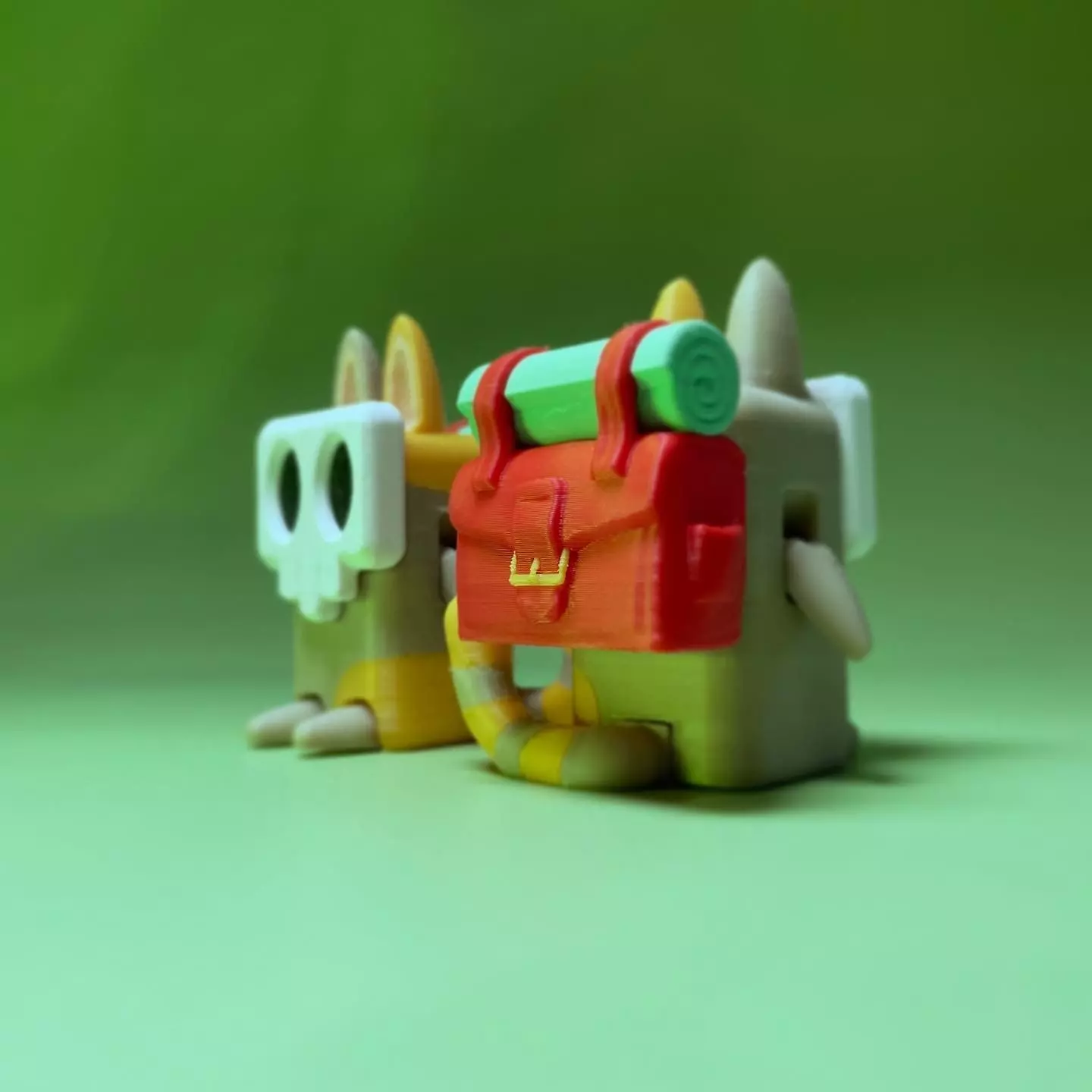 Catty Blockula Free 3D print model_3