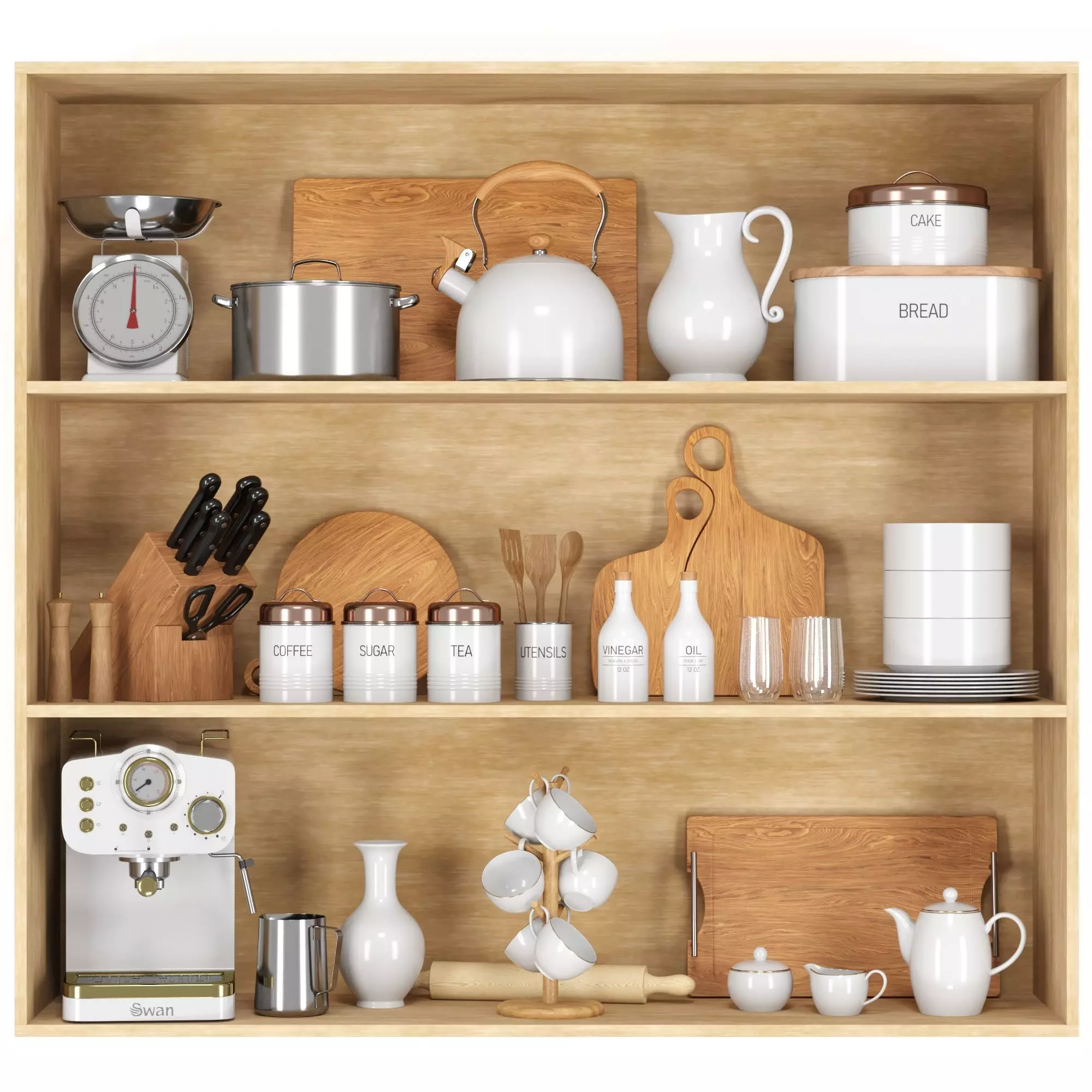 Kitchenware set 02 3D model_5