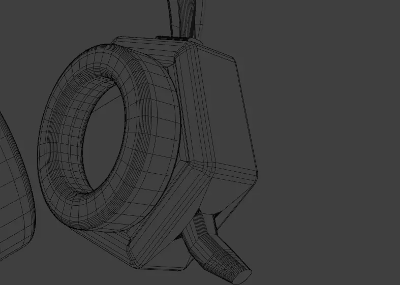 High-Poly gaming Headphones 3D Model 3D model_28