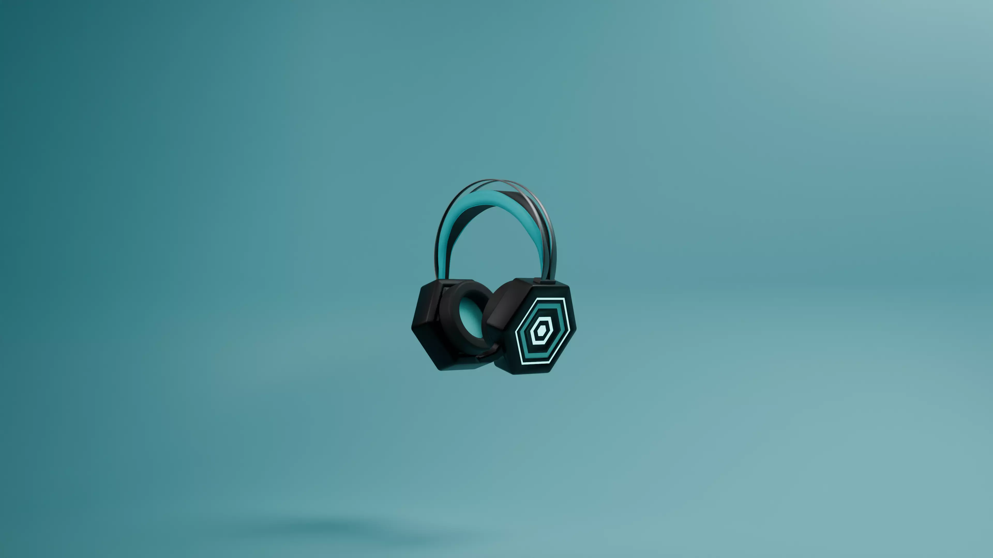 High-Poly gaming Headphones 3D Model 3D model_12