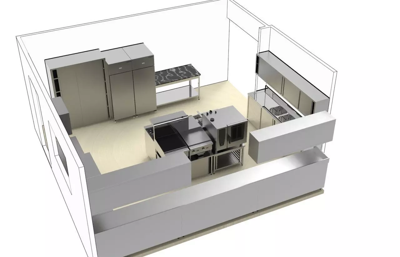 kitchen 46 3D model_8