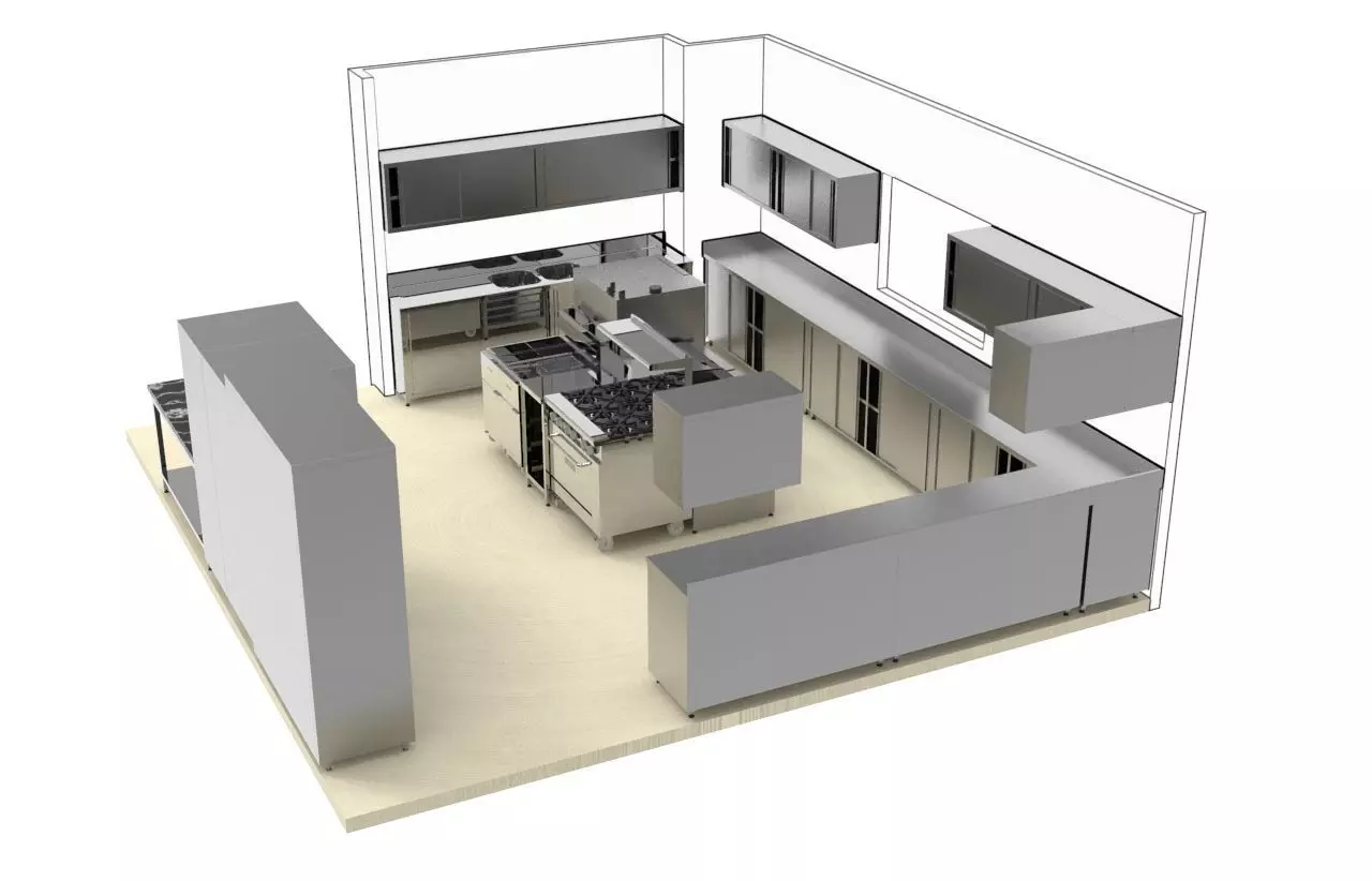 kitchen 46 3D model_7