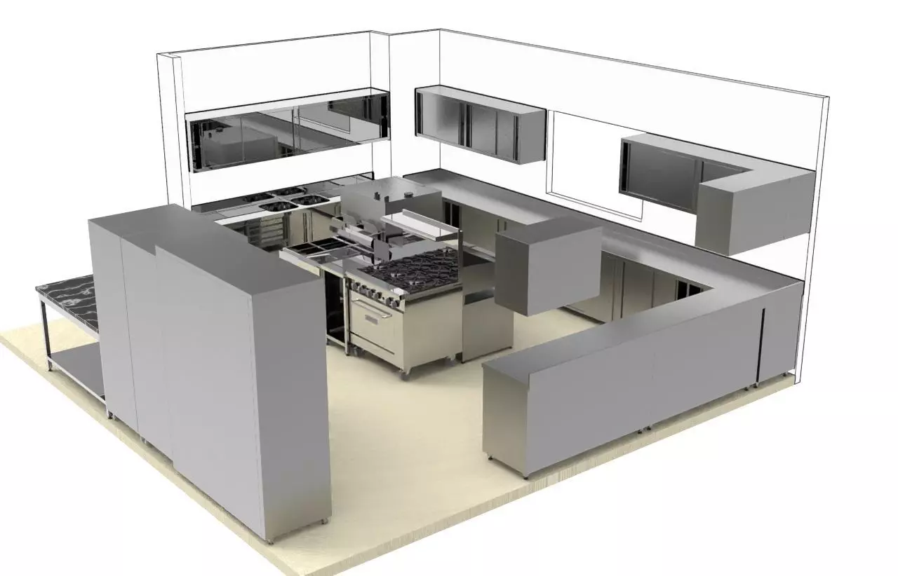 kitchen 46 3D model_6