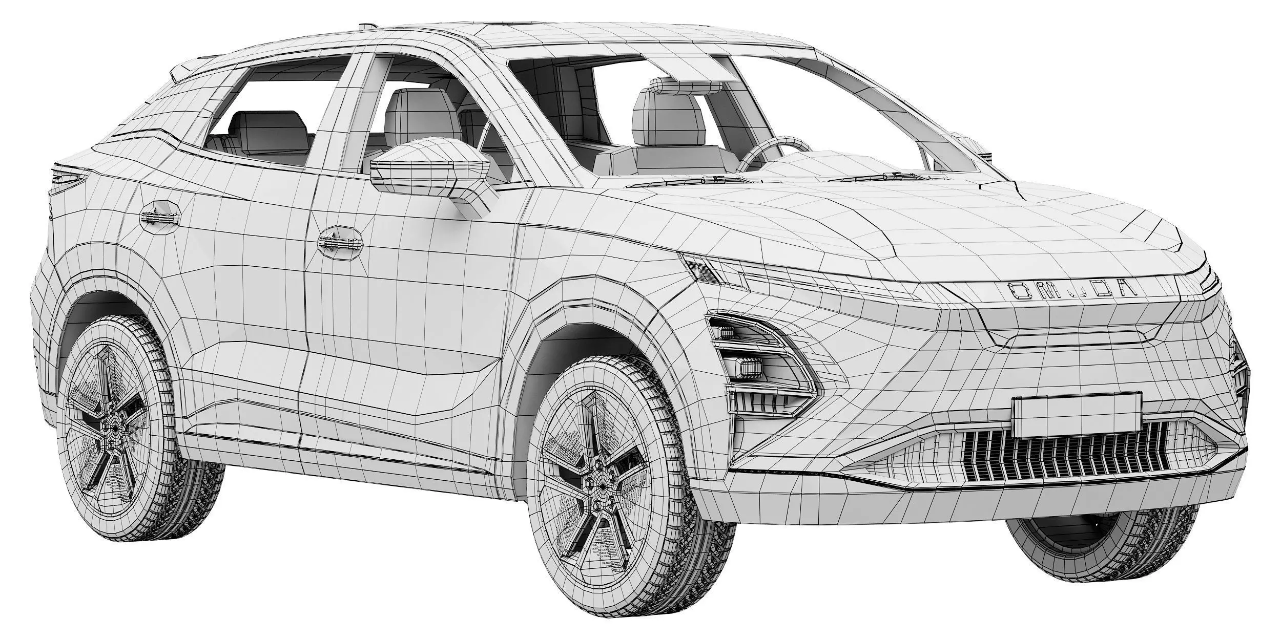 Omoda E5 2025 3D model_14