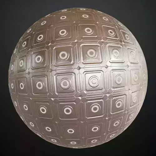 Brown Futuristic Glossy Panel Texture PBR Seamless