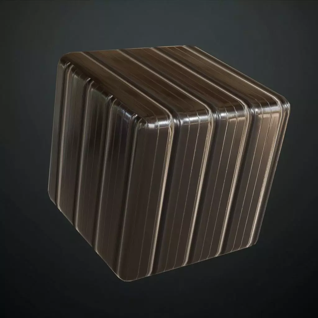 Clean Silver Corrugated Metal Siding PBR Seamless Texture_4