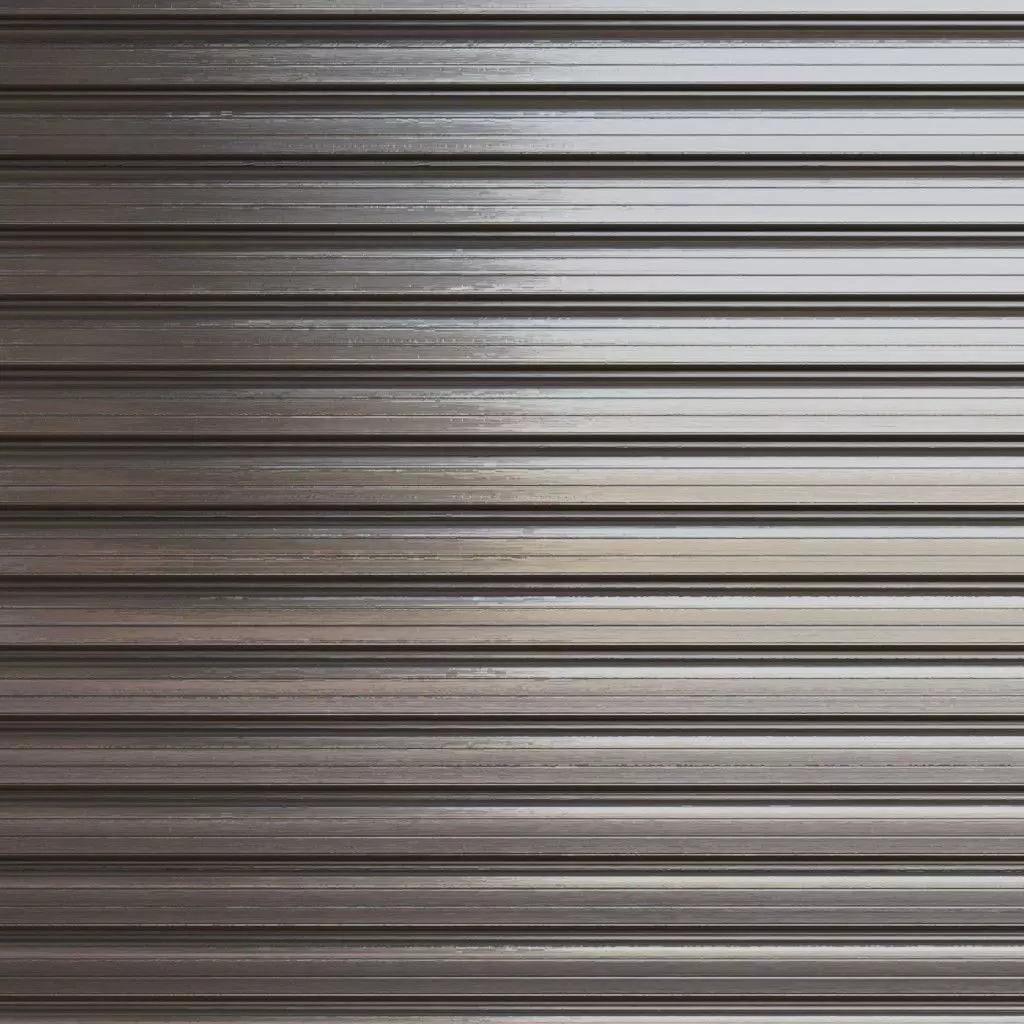 Clean Silver Corrugated Metal Siding PBR Seamless Texture_2