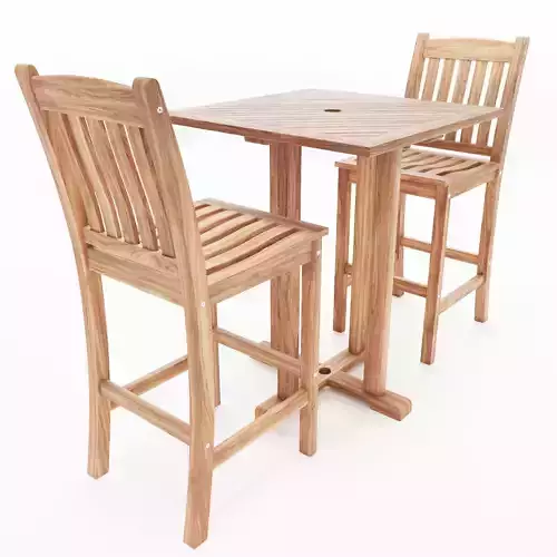 Oasis Bar Chair an Table