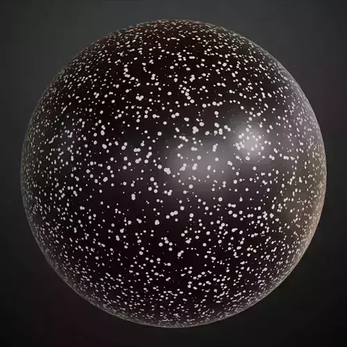 Black Non-Stick Cooking Pan Coating PBR Seamless