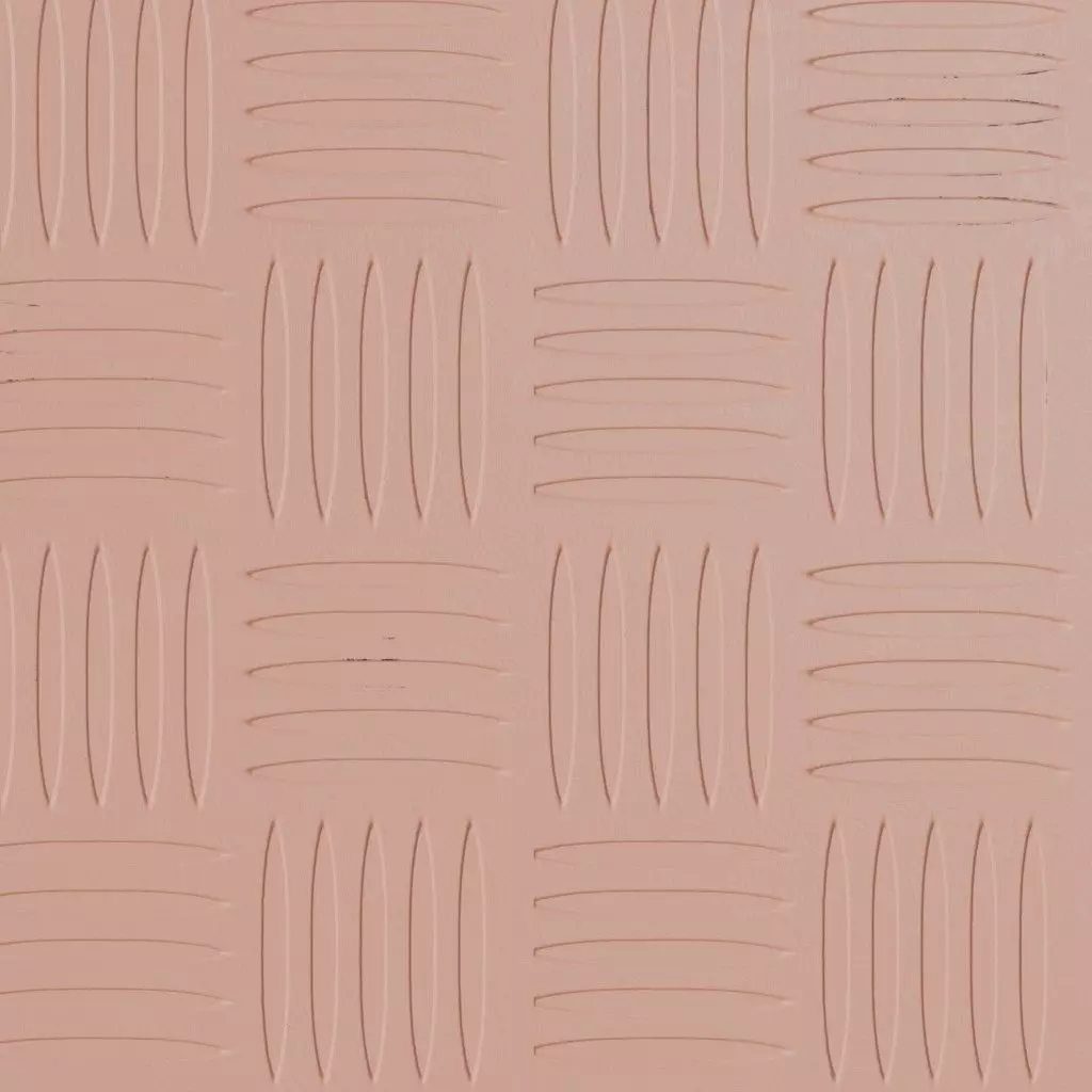 Salmon Anti-Slip Grooved Floor Texture PBR Seamless Texture_2