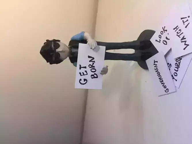 Bob Dylan 3D print model
