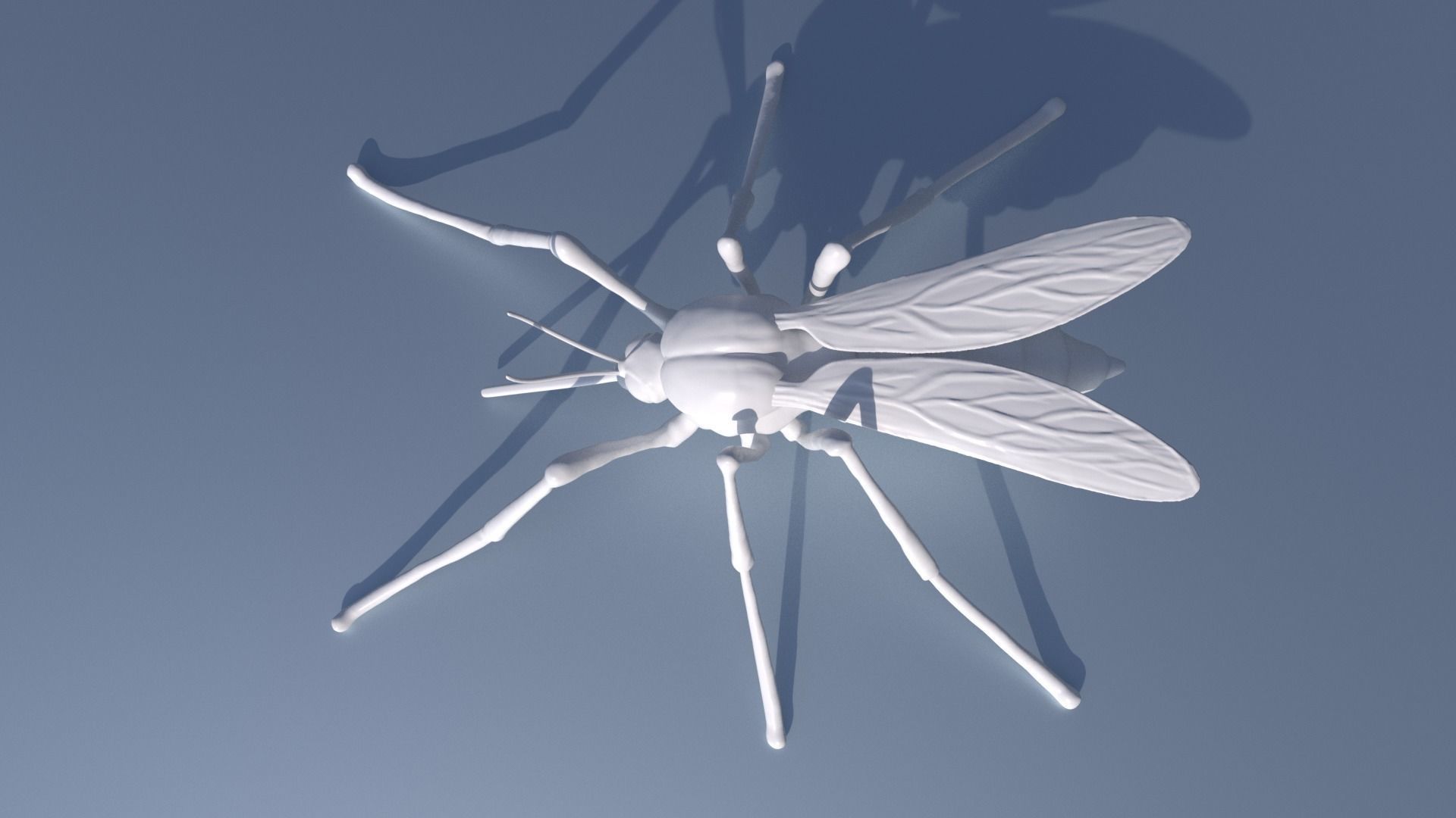 A mosquito for 3D printing 3D print model_1