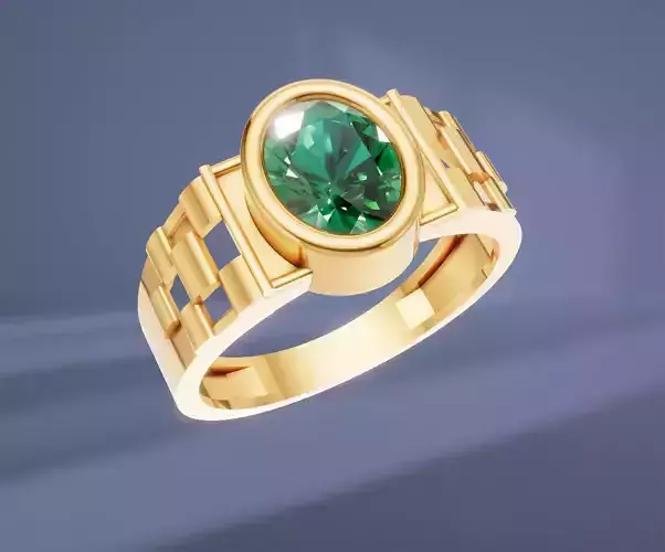 gents  gold ring