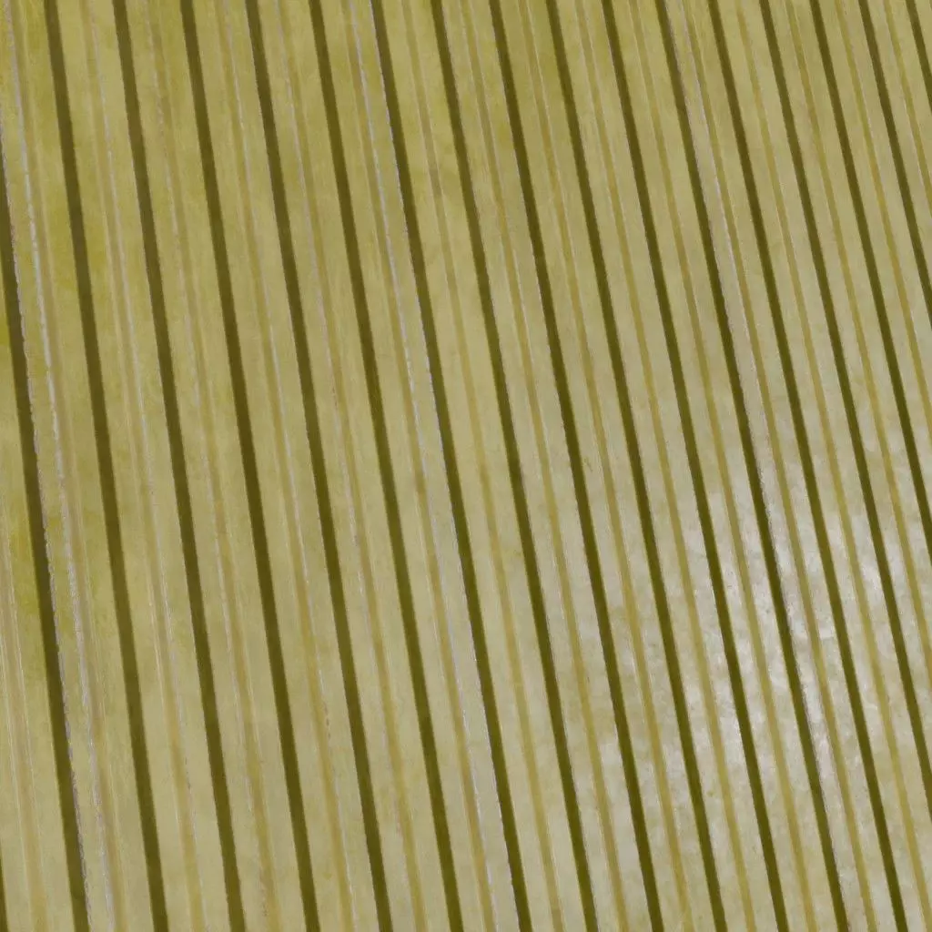 Worn Yellow Corrugated Steel Sheet PBR Seamless Texture_3