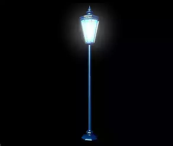 3D Lamp street 3D model