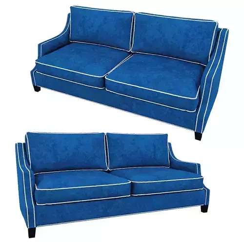 Modular and modern fabric sofa