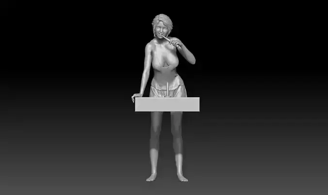 brush your teeth girl 2