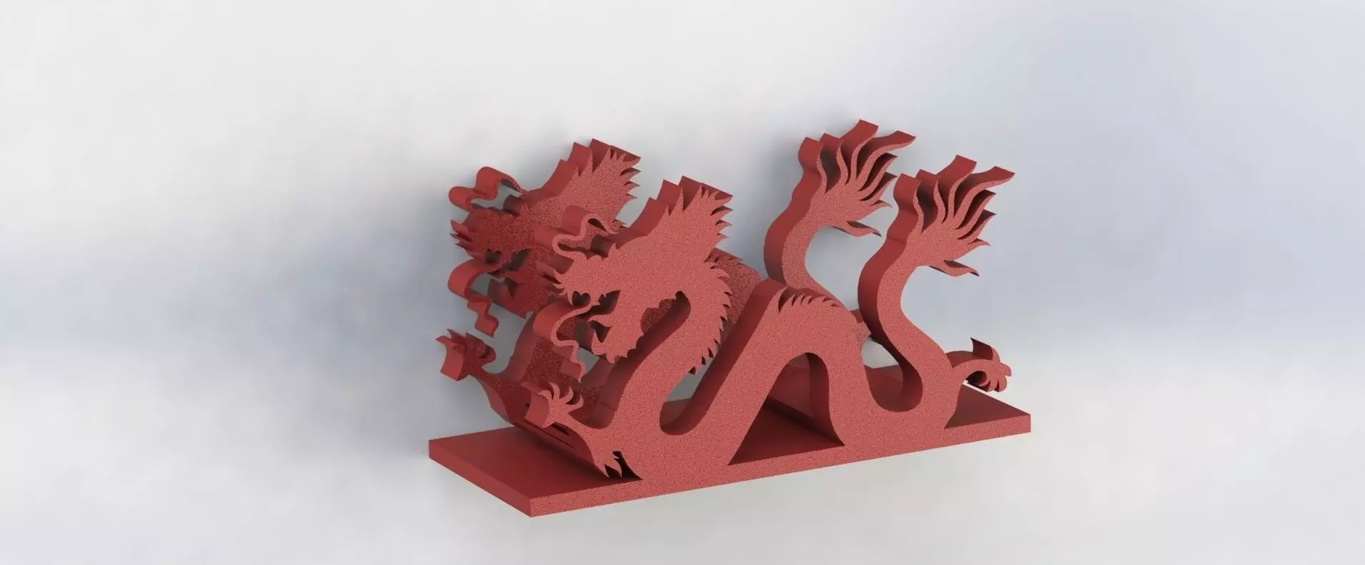 Dragon Napkin Holder 3D print model