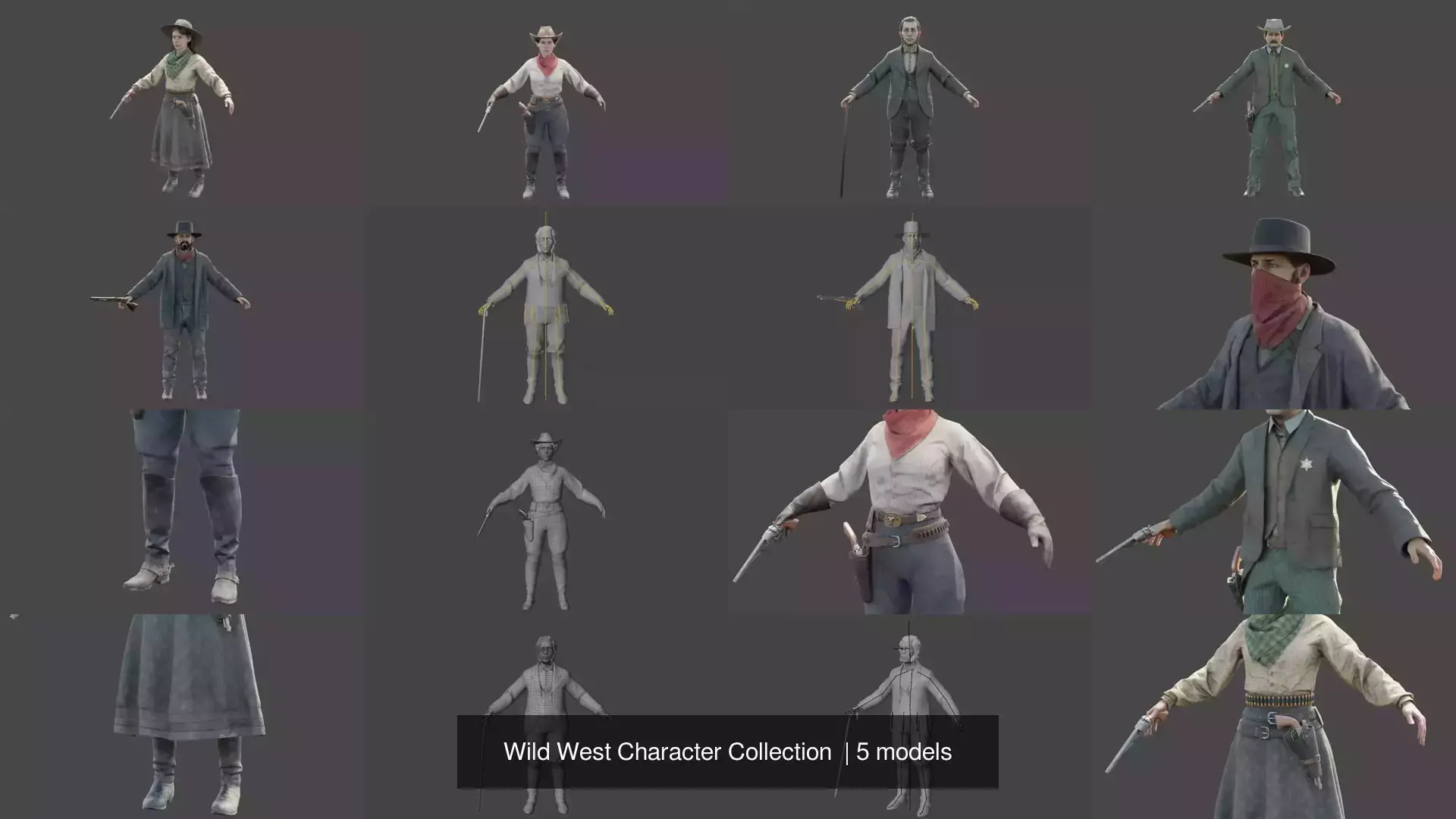 Wild West Character Collection _0