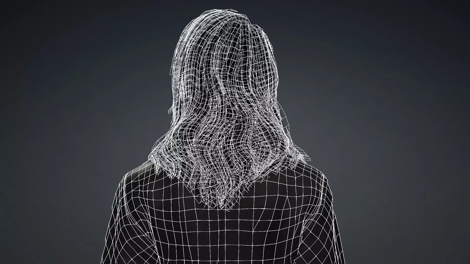 Realistic African Female Character 3D model_17