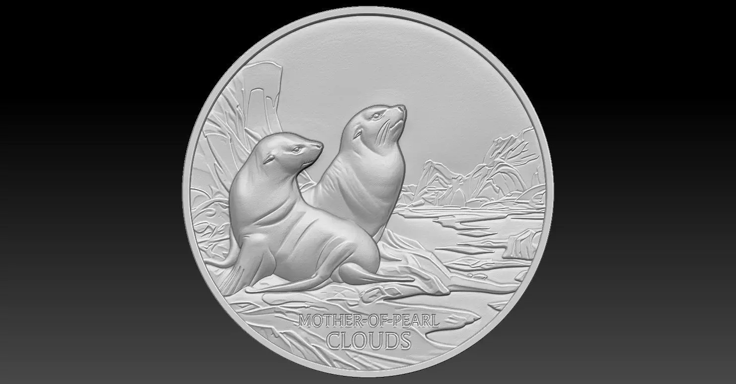 seal CNC Relief Model 3D print model