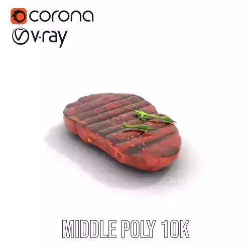 Grilled Steak Texture model pack Texture 6