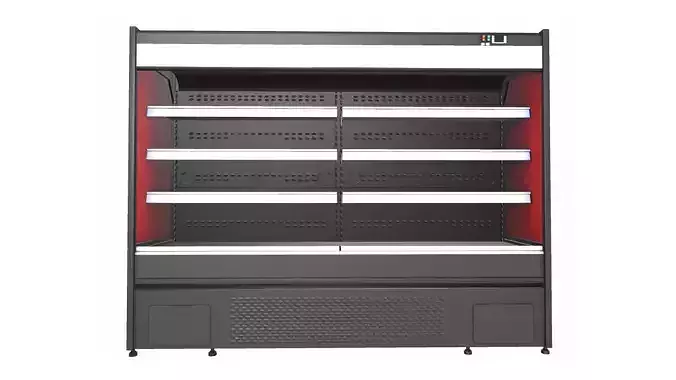 Supermarket Grocery Refrigerator 