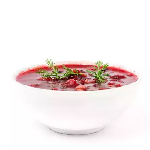 Gourmet Beet Soup model pack Low-poly 3D model 2