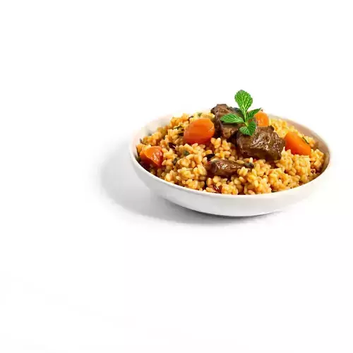 Vibrant Bulgur Bowl model pack Low-poly 3D model 2