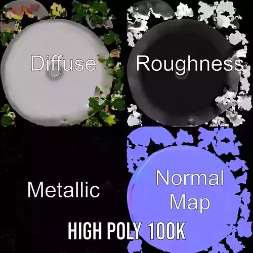 Hearty Soup Bowl model pack Low-poly 3D model 3