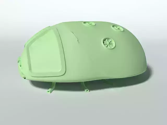 sciBug-explorer ladybug 3D print model