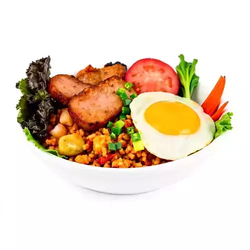 Deluxe Breakfast Bowl model pack Low-poly 3D model 2
