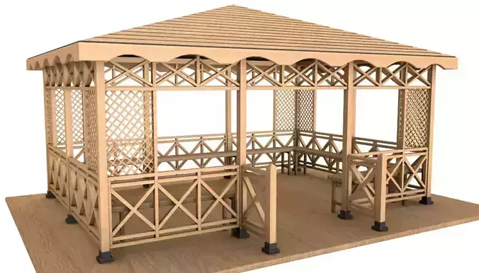 Wooden Gazebo
