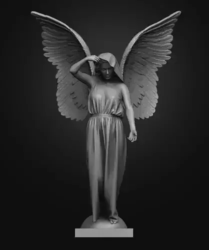 Angel Statue 3D print model