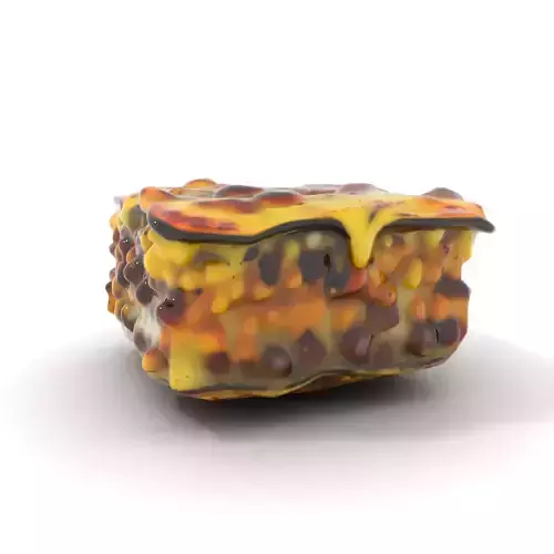 Delicious Lasagna model pack Low-poly 3D model 6