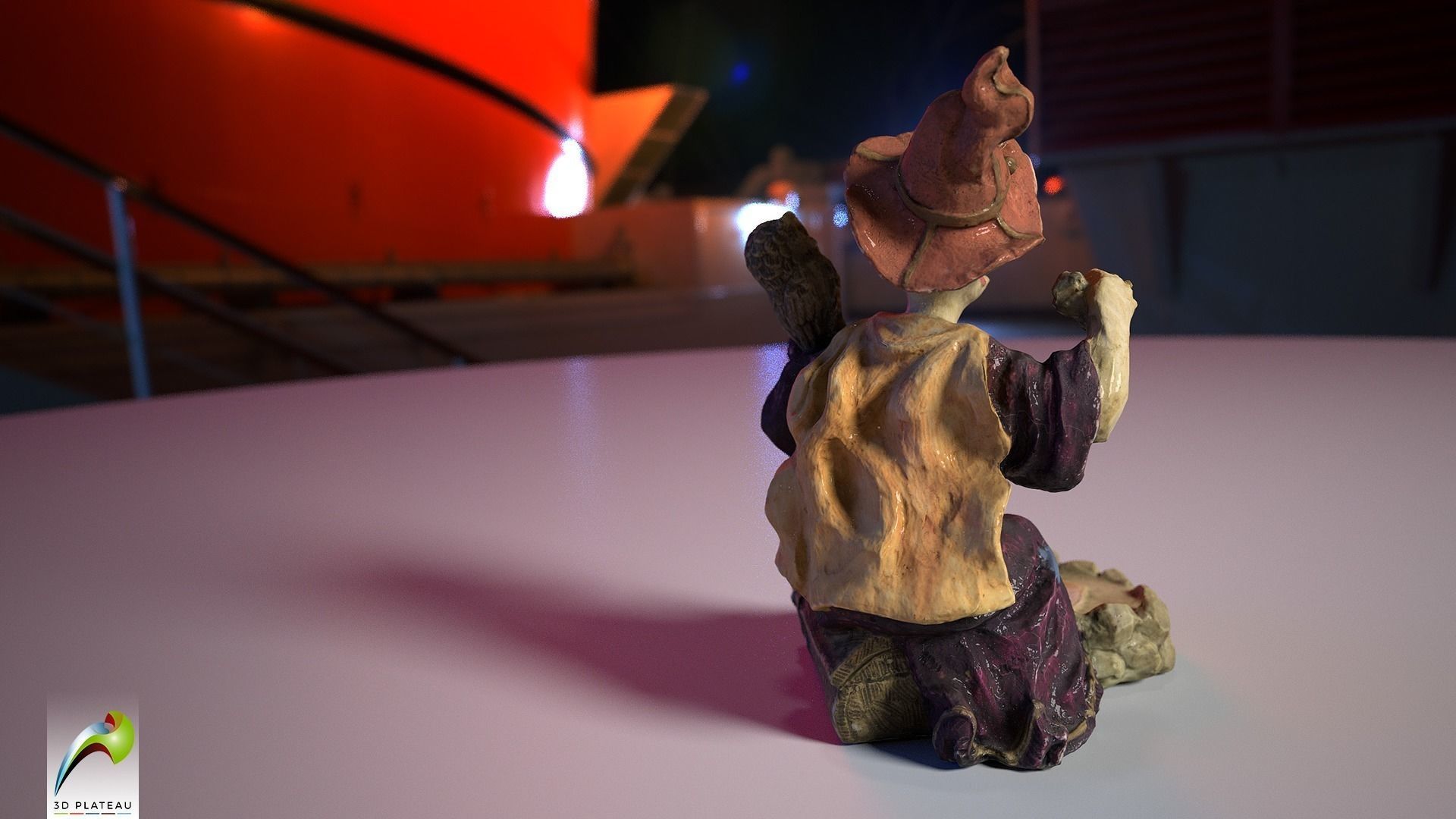 0002-04 Stewing Witch Low-poly 3D model_1