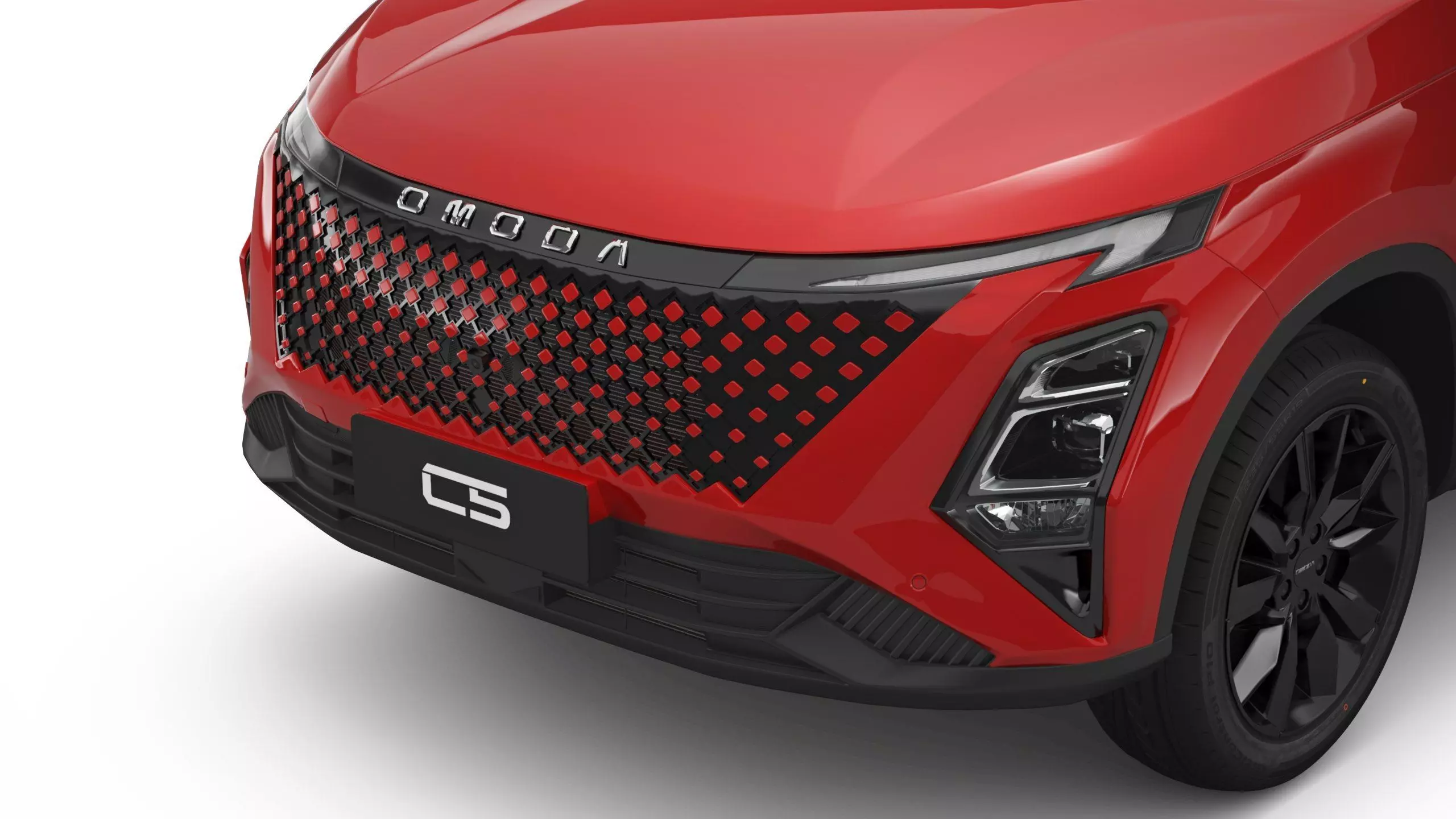 2026 Chery Omoda C5 with Interior Left Hand Drive 3D model_3