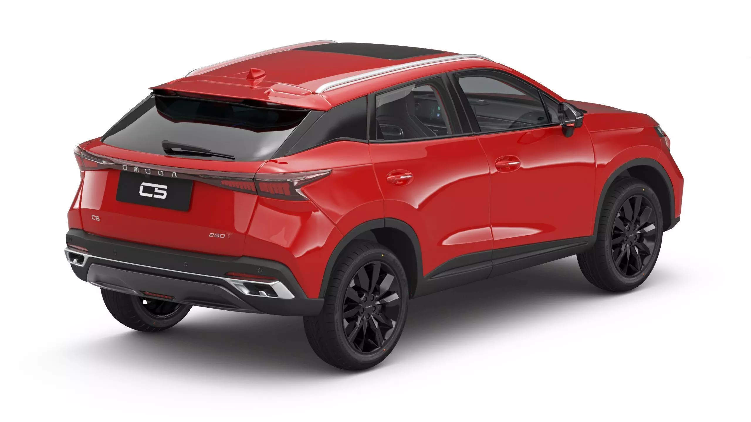 2026 Chery Omoda C5 with Interior Left Hand Drive 3D model_2