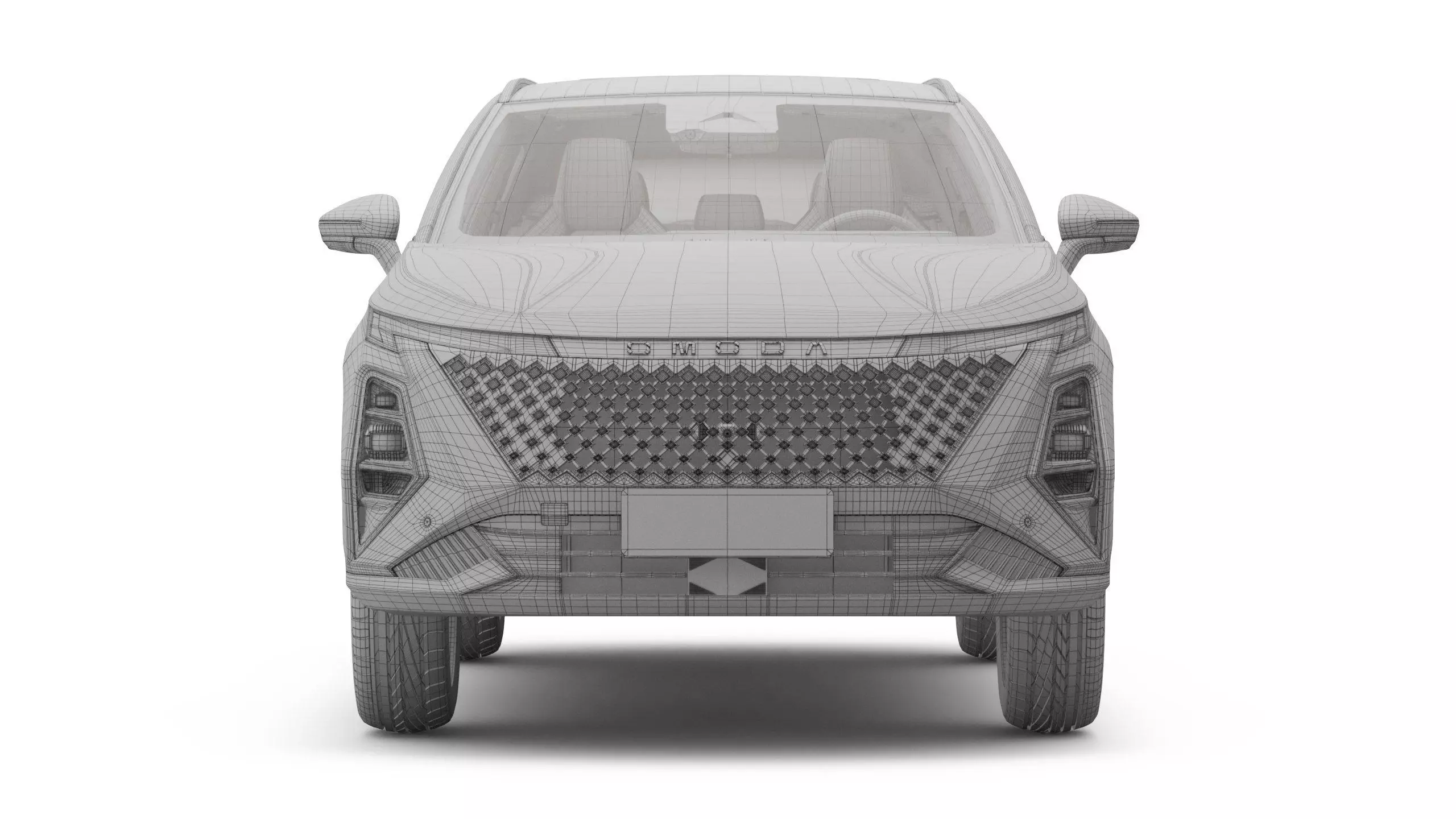 2026 Chery Omoda C5 with Interior Left Hand Drive 3D model_19