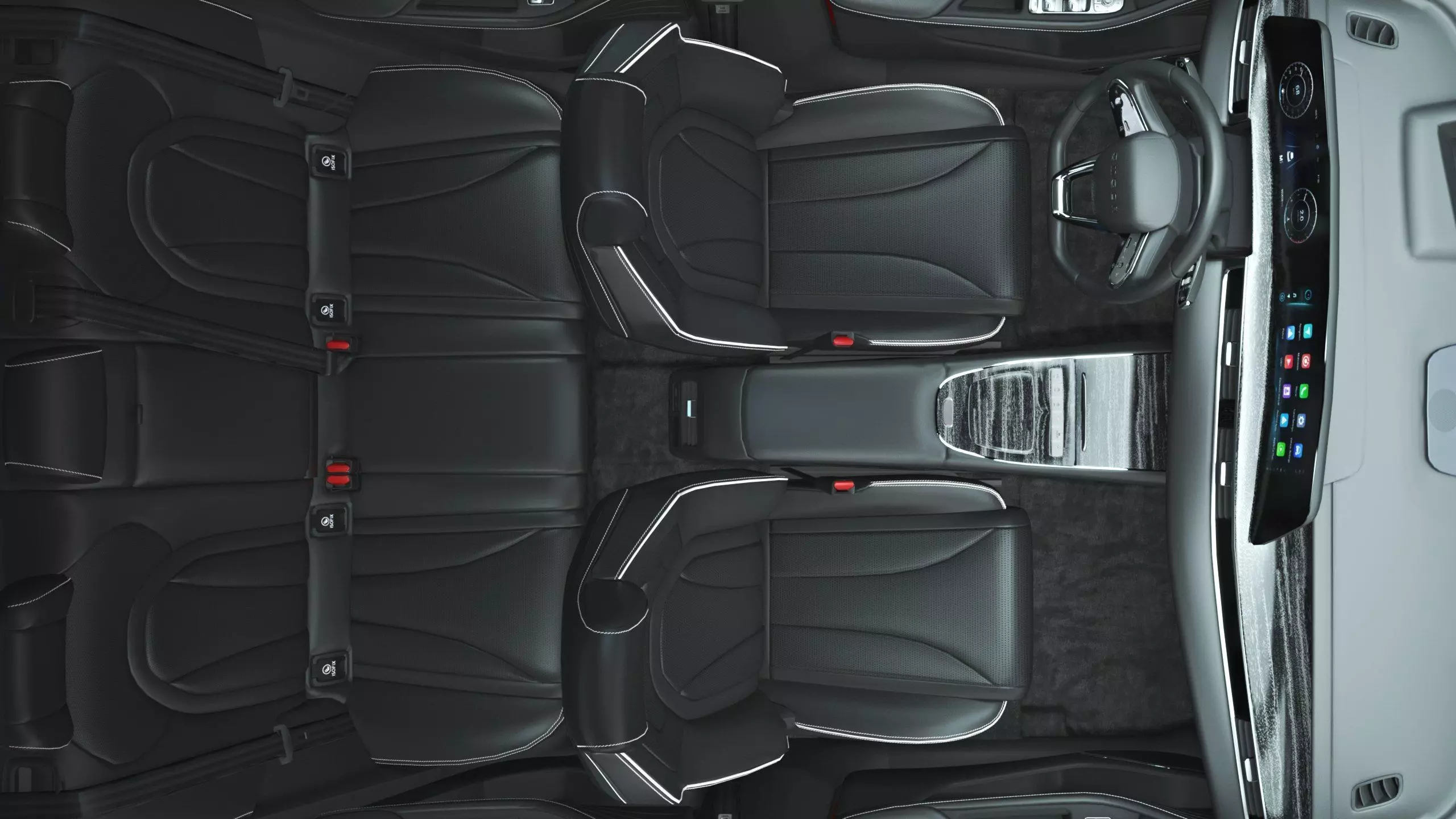 2026 Chery Omoda C5 with Interior Left Hand Drive 3D model_16