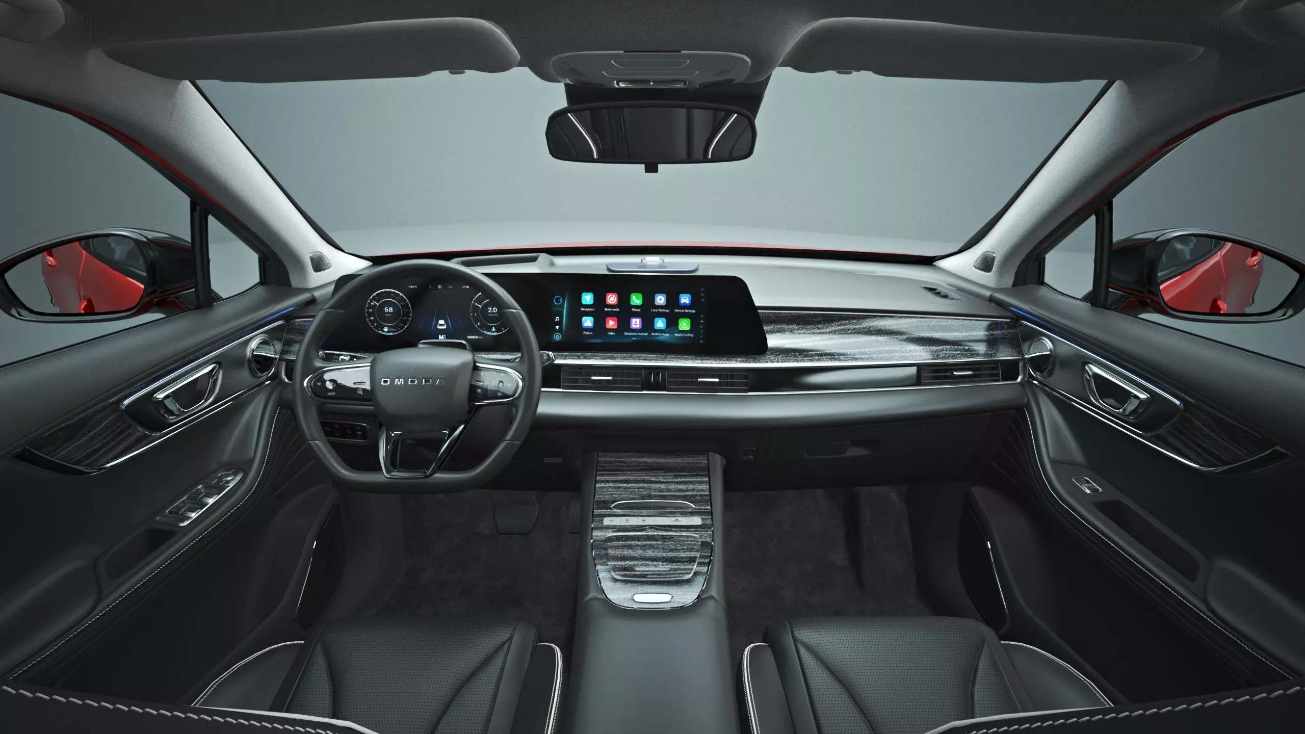 2026 Chery Omoda C5 with Interior Left Hand Drive 3D model_13