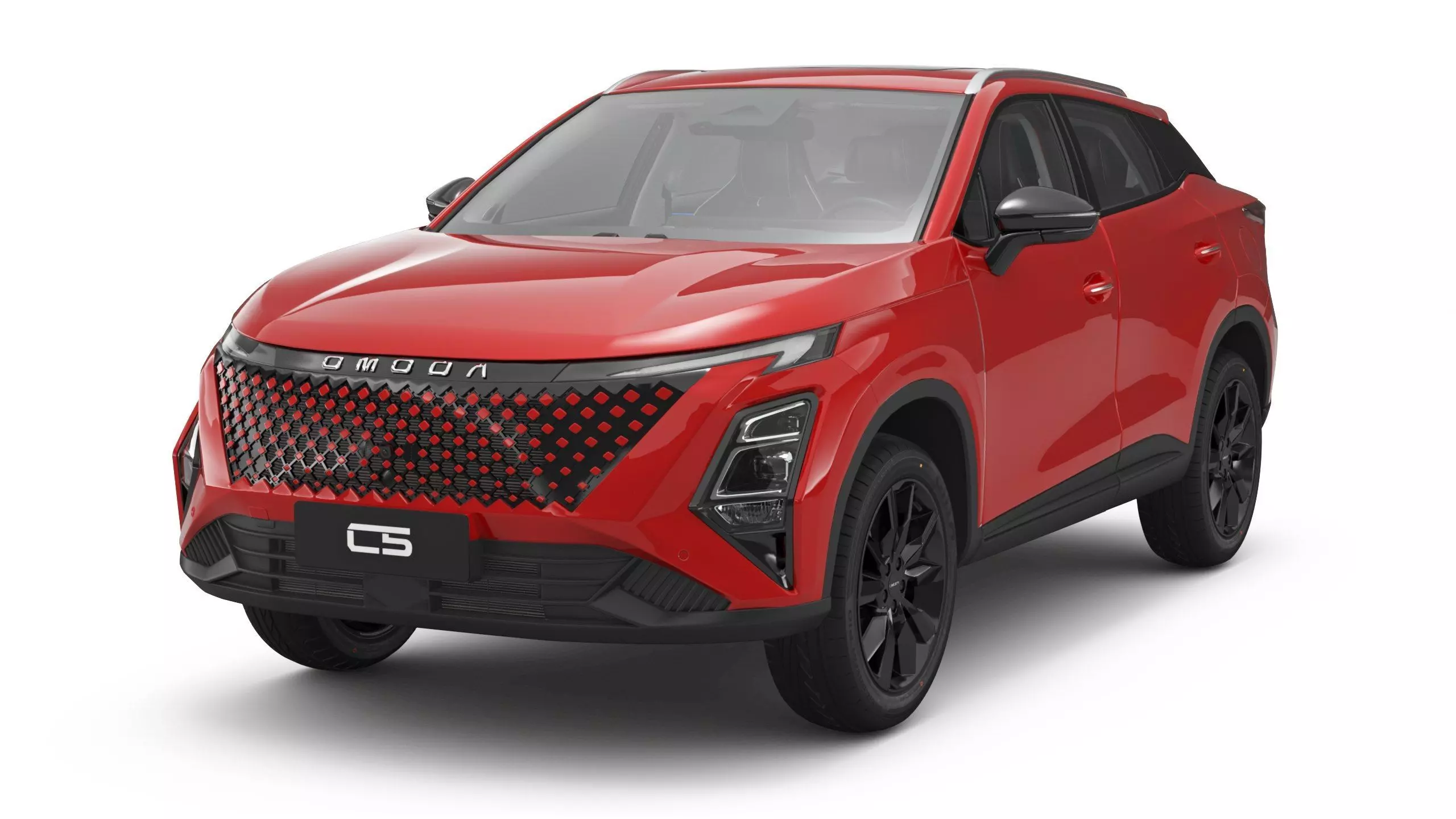 2026 Chery Omoda C5 with Interior Left Hand Drive 3D model_0