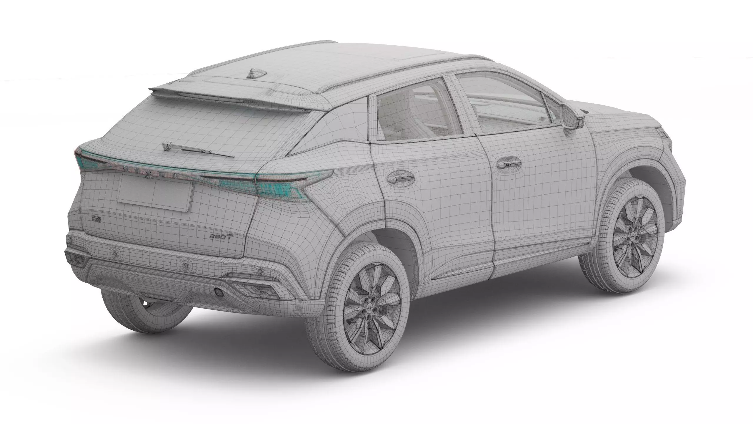 2026 Chery Omoda C5 with Interior Left Hand Drive 3D model_18