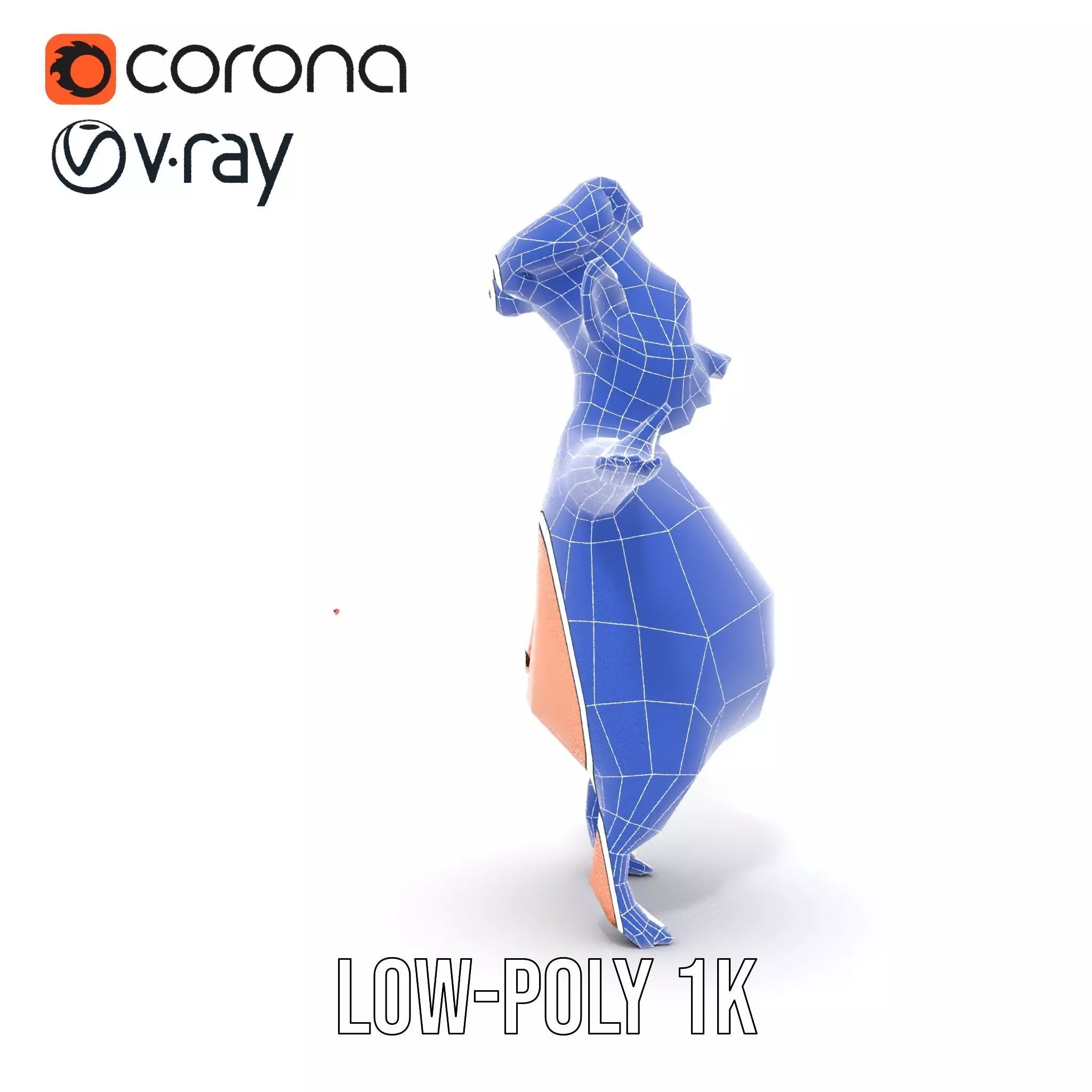 Happy Chef Pig model pack Low-poly 3D model_17